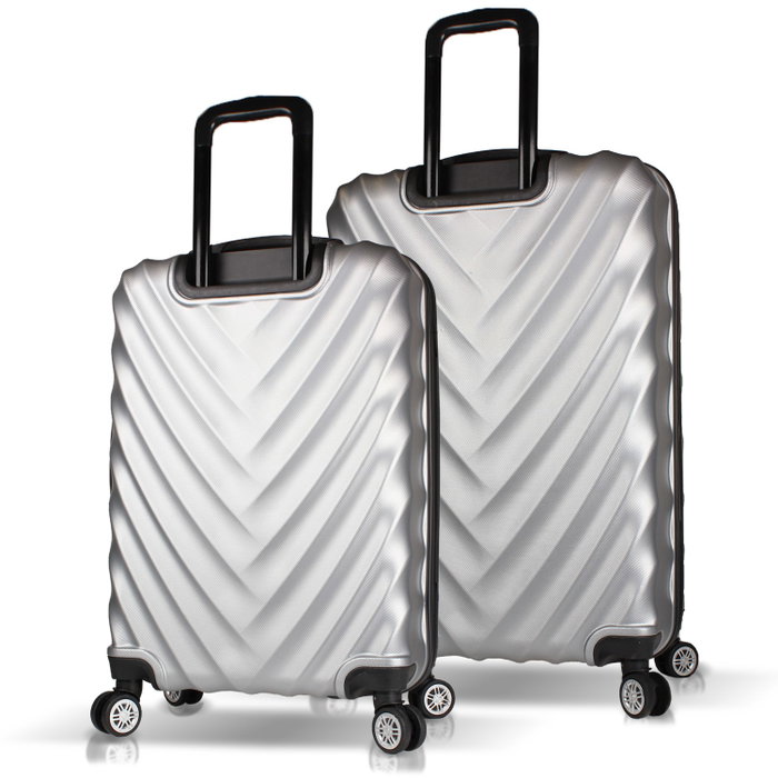 Zoozie Bags Juego de Maletas de 2 Piezas Gris Zoozie Bags Juego de Maletas de 2 Piezas Gris